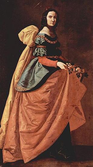 Francisco de Zurbaran Hl. Casilda von Toledo Sweden oil painting art